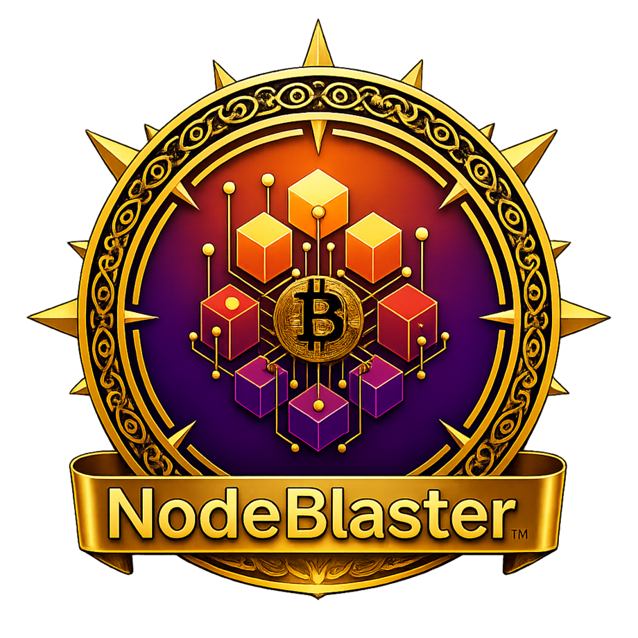 NodeBlaster badge